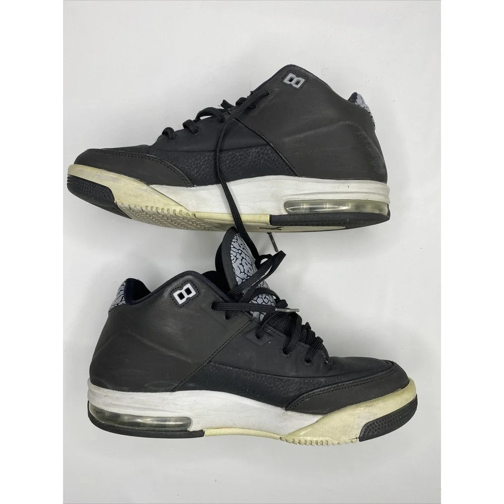 Nike AIR JORDAN FLIGHT ORIGIN 3 Boys Size‎ 7Y Gray Black 820246-020